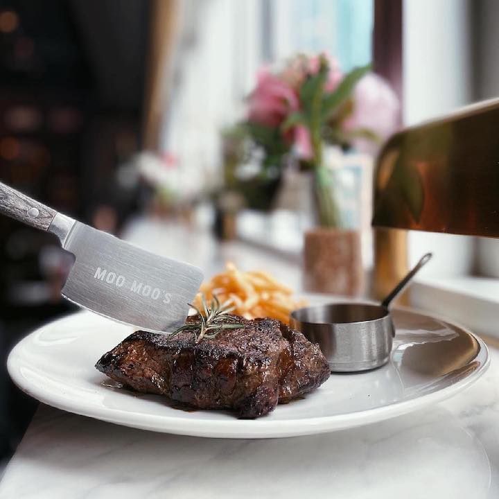 Best Steakhouses Hong Kong: La Moo Moo's Steak And Fries
